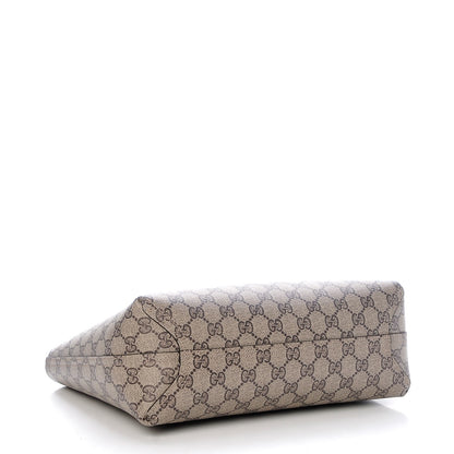 Gucci Textured Calfskin Monogram Small Reversible GG Tote Dark Cipria 5 of 11