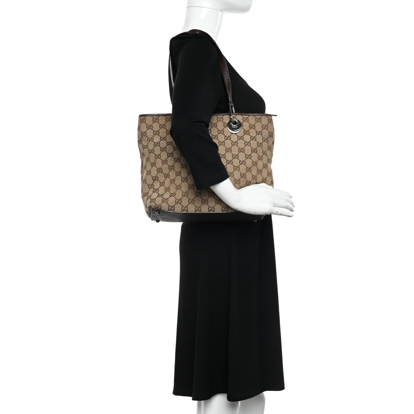 Monogram Eclipse Tote Brown