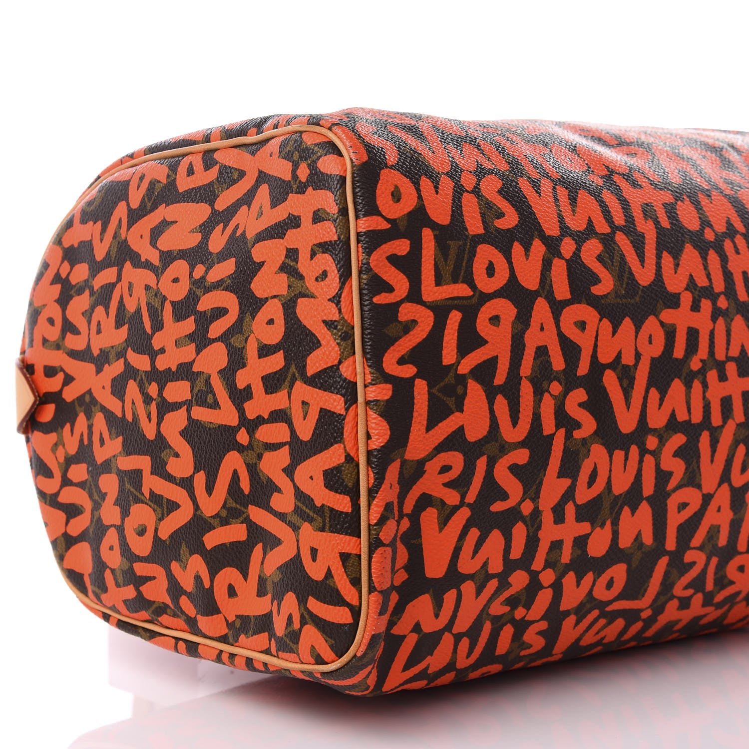 Louis Vuitton Monogram Graffiti Speedy 30 Orange 5 of 7