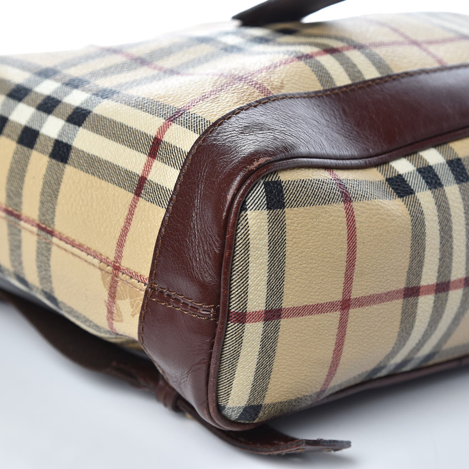 Burberry Haymarket Check Backpack 8 of 10