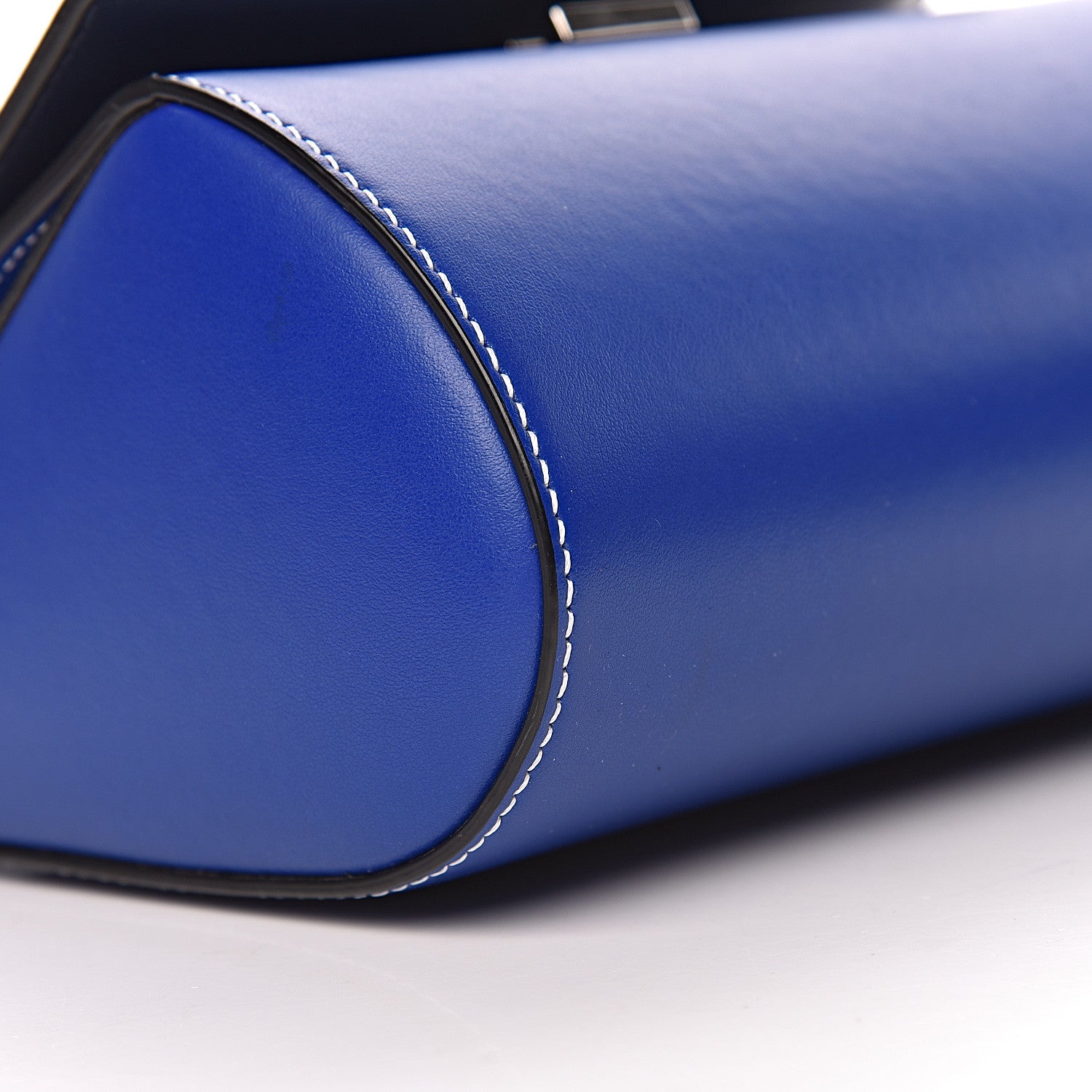 Givenchy Calfskin Mini Pandora Box Logo Strap Crossbody Bag Moroccan Blue 9 of 10