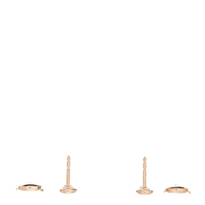 Hermes 18K Rose Gold TPM Farandole Stud Earrings 3 of 6