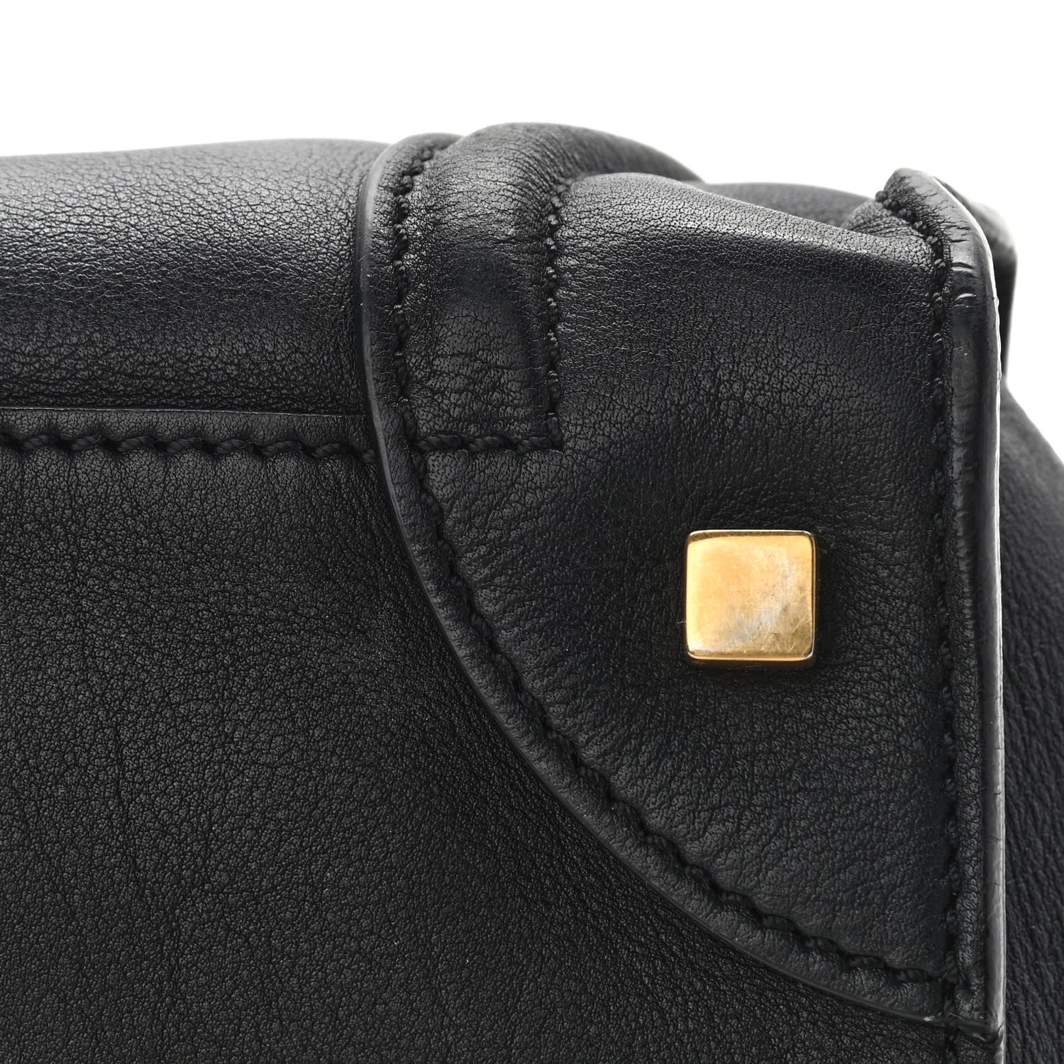 Celine Smooth Calfskin Mini Luggage Black 15 of 16