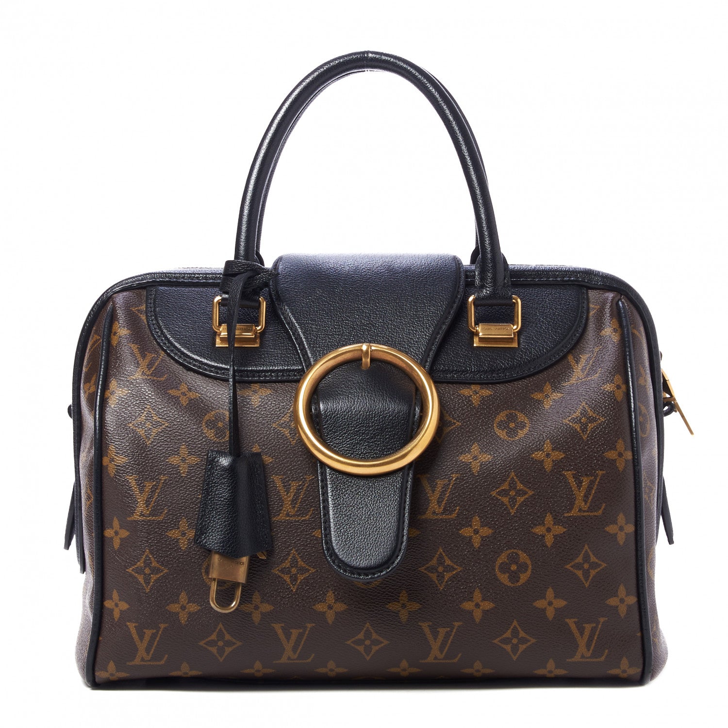 Louis Vuitton Monogram Golden Arrow Speedy Black 1 of 8