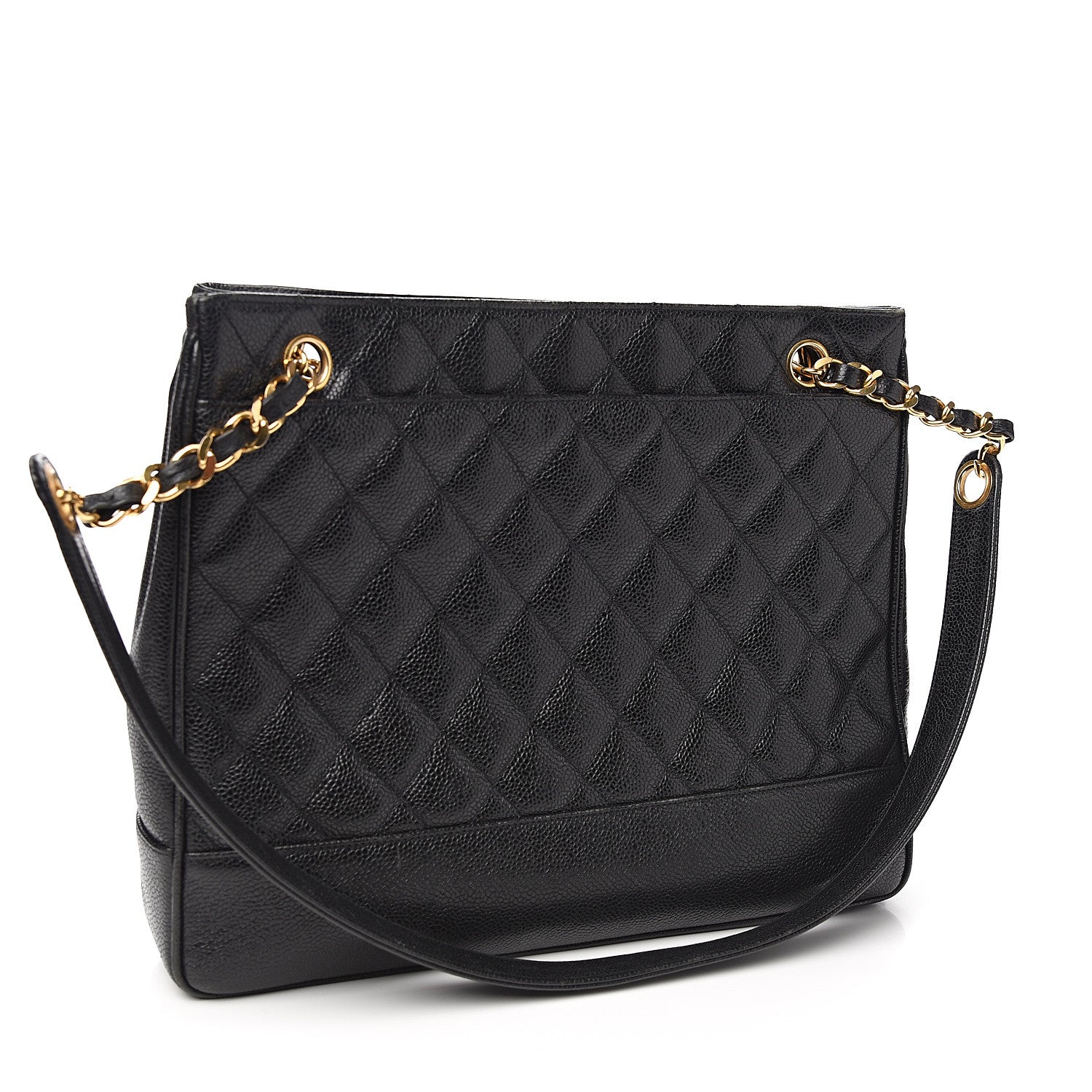 Chanel Caviar Quilted Shoulder Bag Black 2 of 11