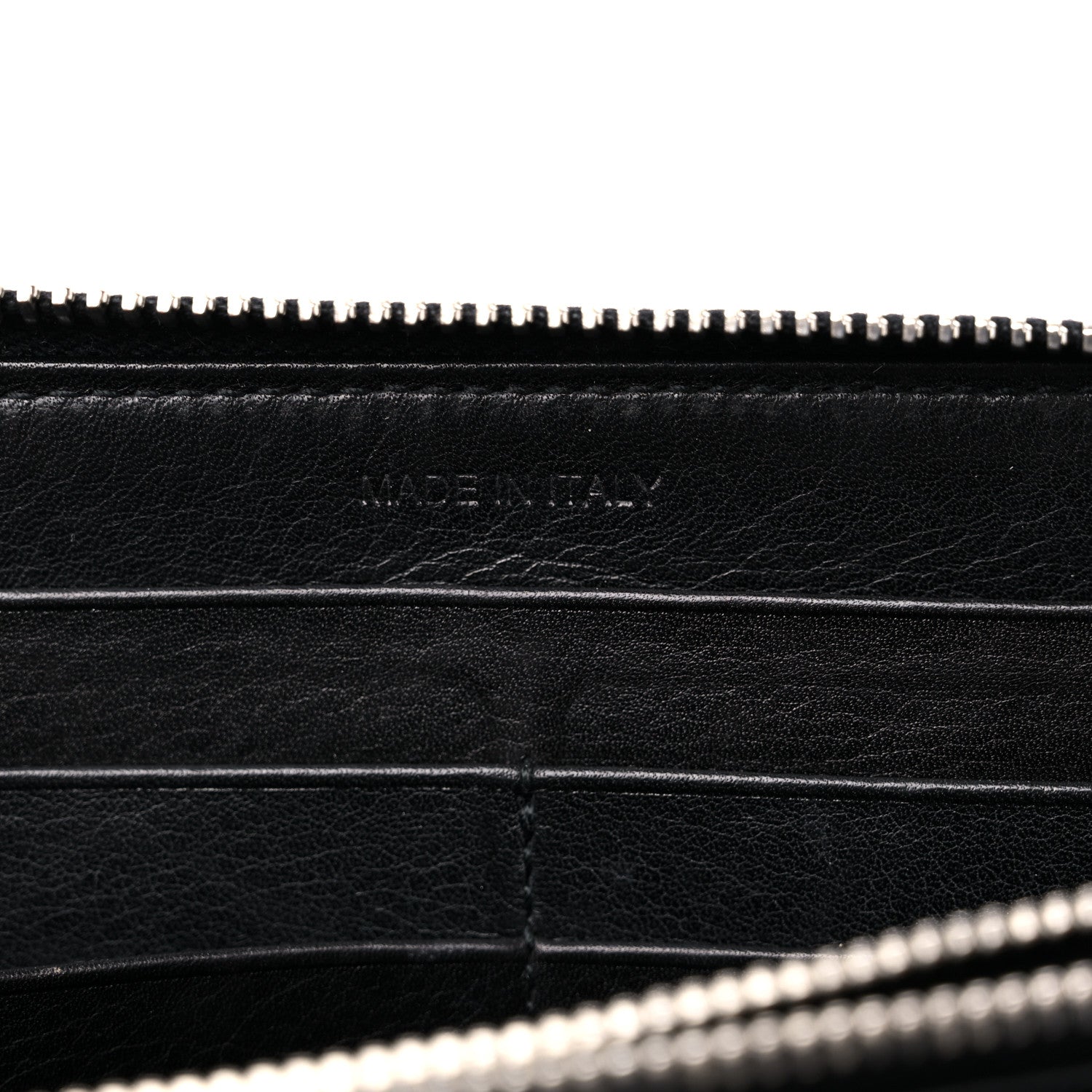 Prada Tessuto Nylon Logo Zip Around Wallet Black 7 of 10