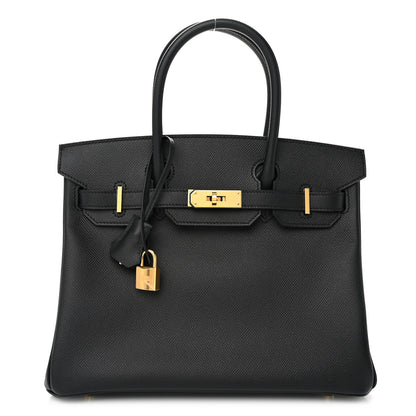 Hermes Epsom Birkin 30 Black 1 of 10