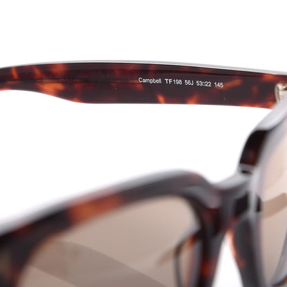 Tom Ford Campbell Sunglasses TF198 Havana 6 of 7
