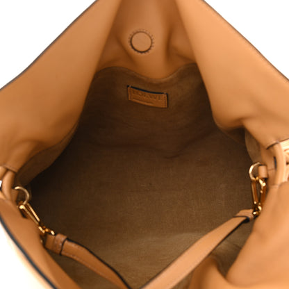 Loewe Calfskin Mini Flamenco Knot Clutch Warm Desert 5 of 12