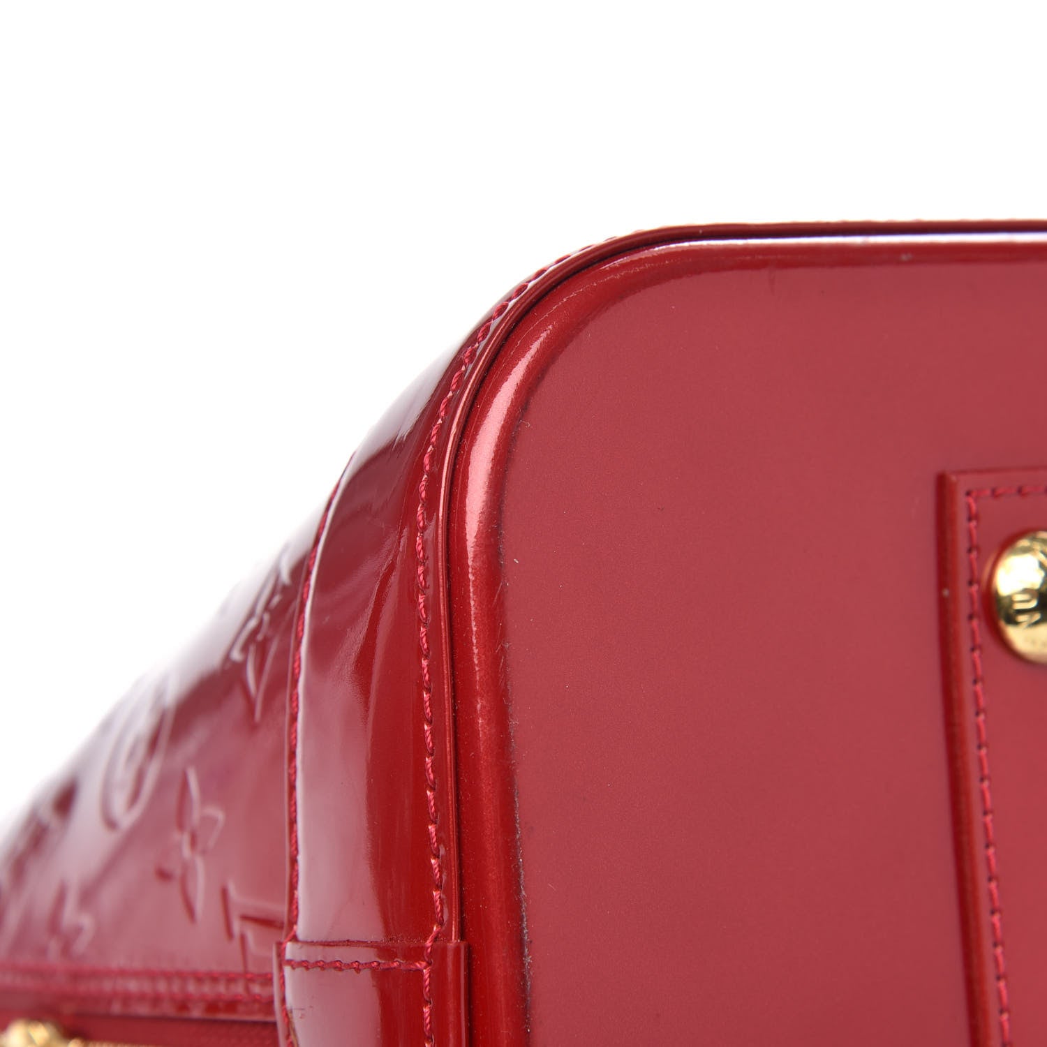 Louis Vuitton Vernis Alma GM Pomme D'Amour 8 of 12