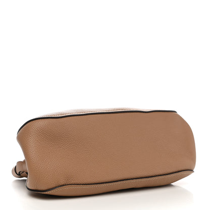 Chloe Grained Calfskin Darryl Clutch Cement Brown 4 of 7