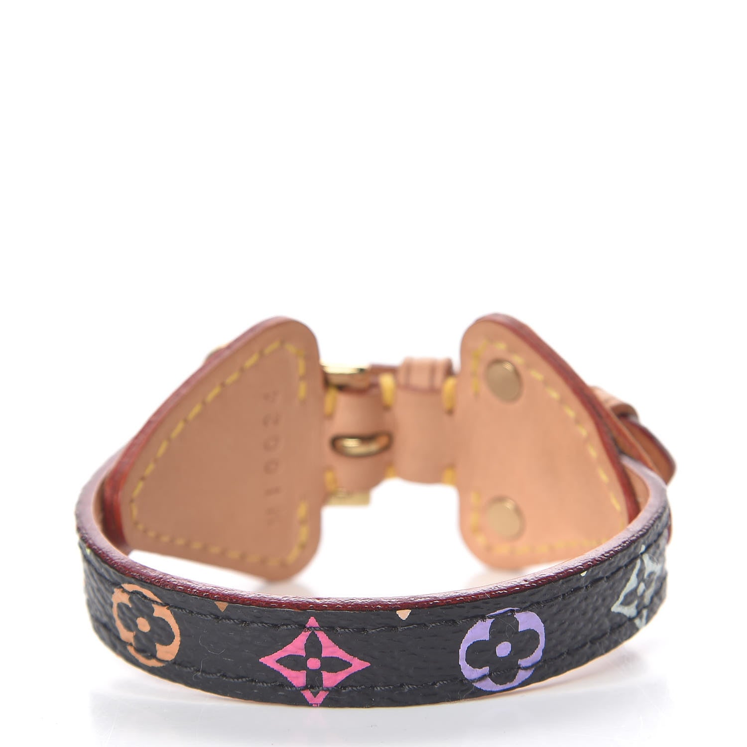 Louis Vuitton Monogram Multicolor Theda PM Bracelet Black 3 of 6