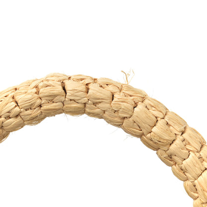 Celine Raffia Calfskin Triomphe Small Cabas Thais Tan 12 of 12