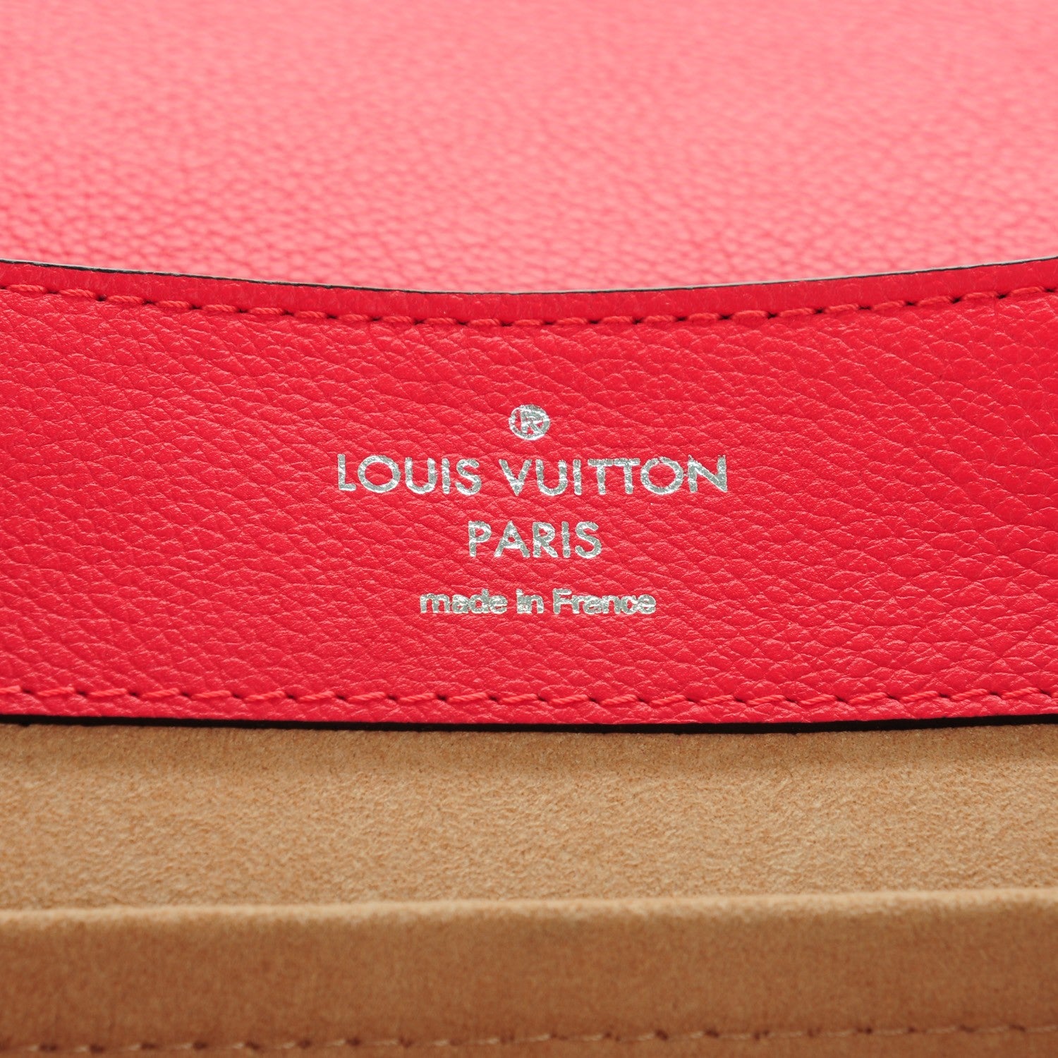 Louis Vuitton Soft Calfskin Lockme Backpack Rubis 6 of 7