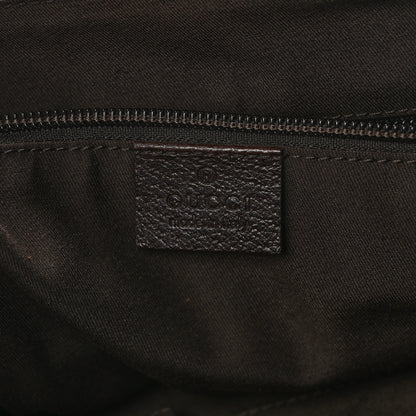 Gucci Monogram Small Flap Messenger Bag Beige Dark Brown 6 of 14