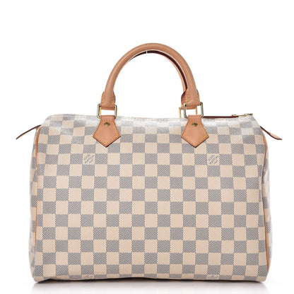 Louis Vuitton Damier Azur Speedy 30 1 of 9