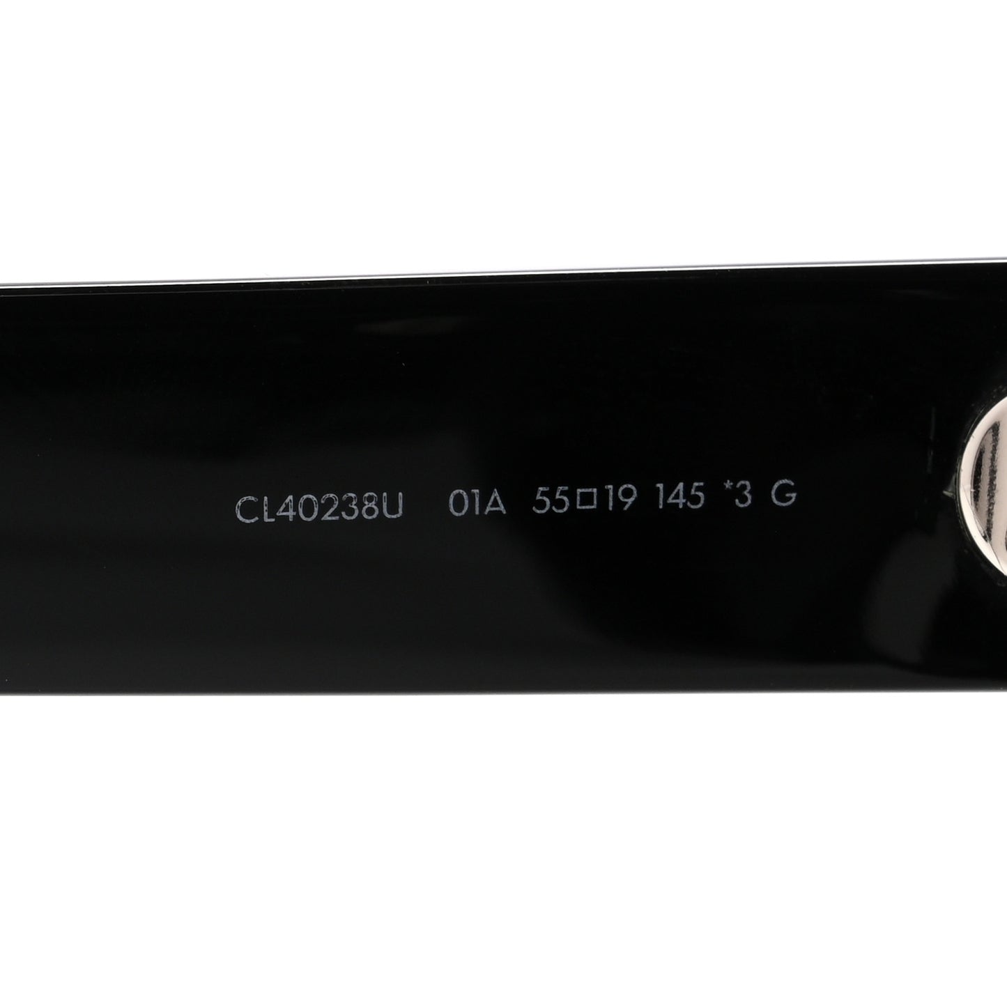 Acetate Triomphe 01 Sunglasses CL 40238U Black