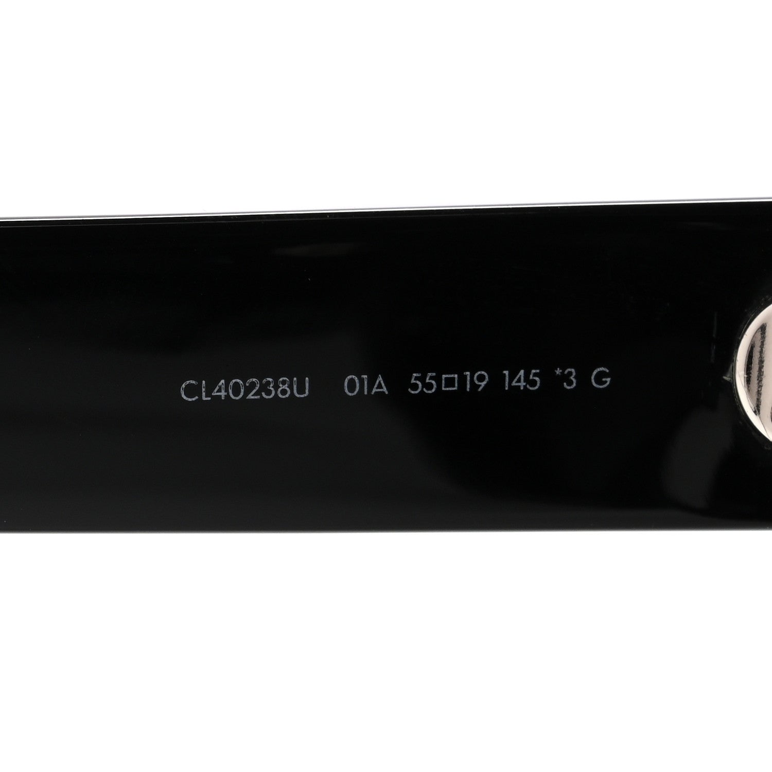 Celine Acetate Triomphe 01 Sunglasses CL 40238U Black 5 of 7