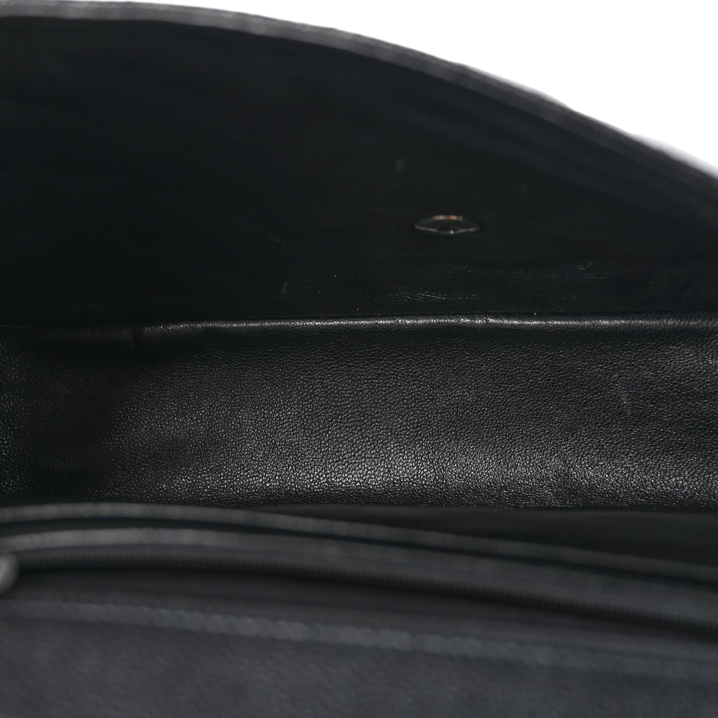 Caviar Quilted Jumbo Single Flap Black