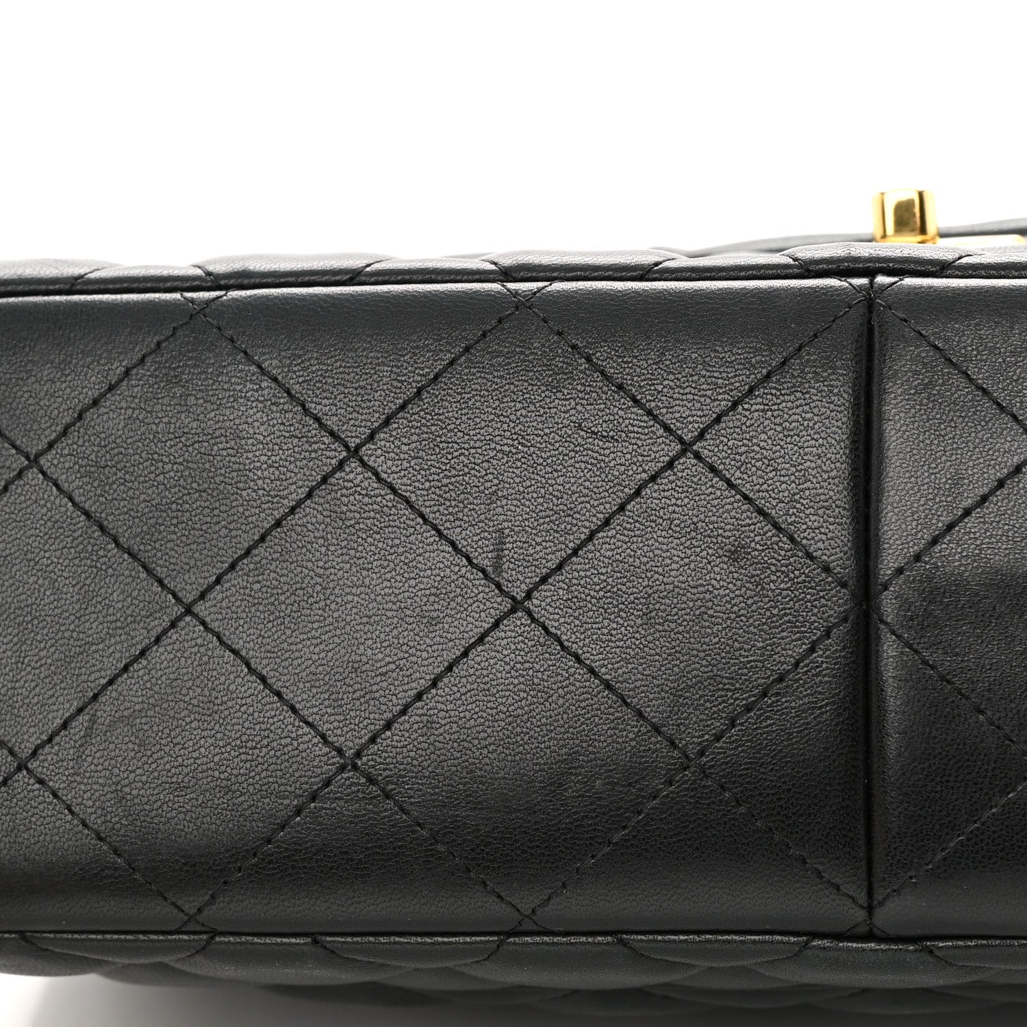 Chanel Lambskin Quilted Jumbo Double Flap Black 20 of 20