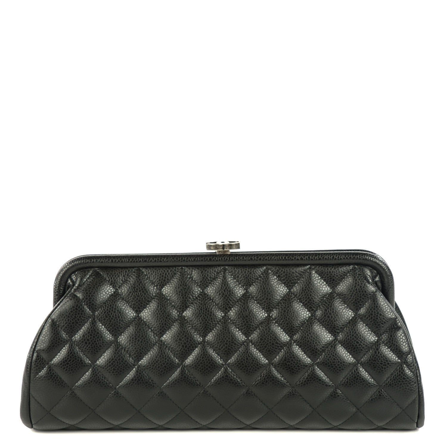 Chanel Caviar Quilted Timeless Clutch Black 1 of 8