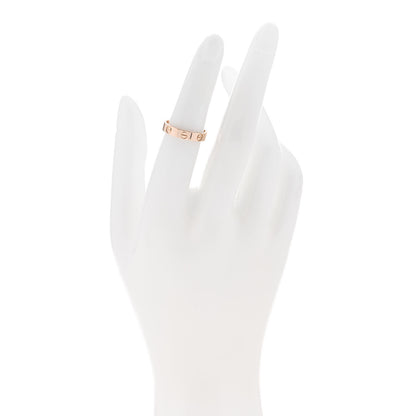 Cartier 18K Pink Gold 3.5mm LOVE Wedding Band Ring 50 5.25 2 of 4