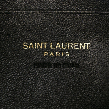 Saint Laurent Grain De Poudre Matelasse Monogram Mini Lou Camera Bag Dark Beige 6 of 11