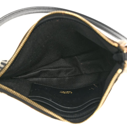 Burberry Vintage Check Calfskin Olympia Slim Pouch Archive Beige 5 of 10