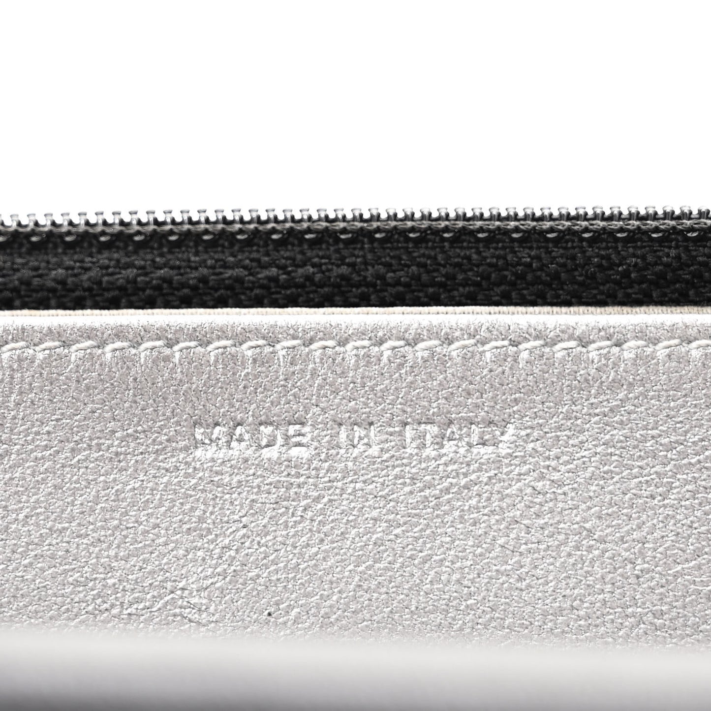 Lambskin Camellia Embossed Wallet on Chain WOC Black