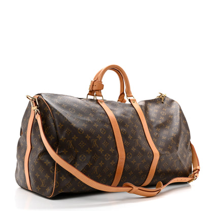 Louis Vuitton Monogram Keepall Bandouliere 55 2 of 12