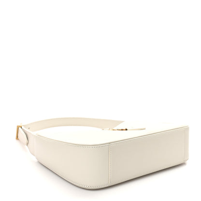 Saint Laurent Smooth Calfskin Le 5 A 7 Hobo Blanc Vintage 4 of 9