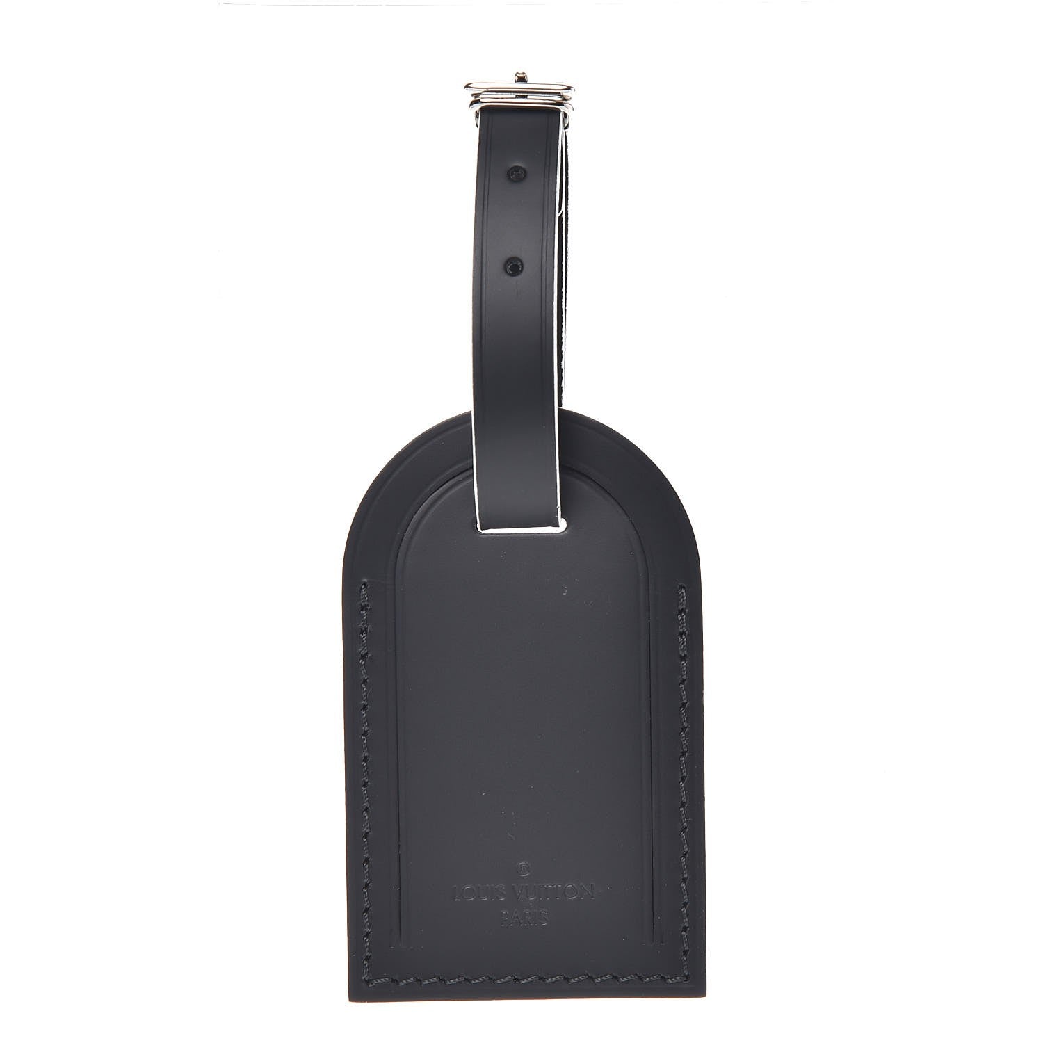 Louis Vuitton Calfskin America's Cup Luggage Tag Black 1 of 3