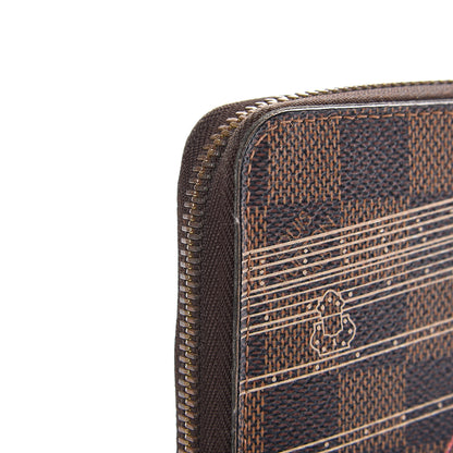 Louis Vuitton Damier Ebene 2014 Christmas Animation Zippy Wallet 7 of 14
