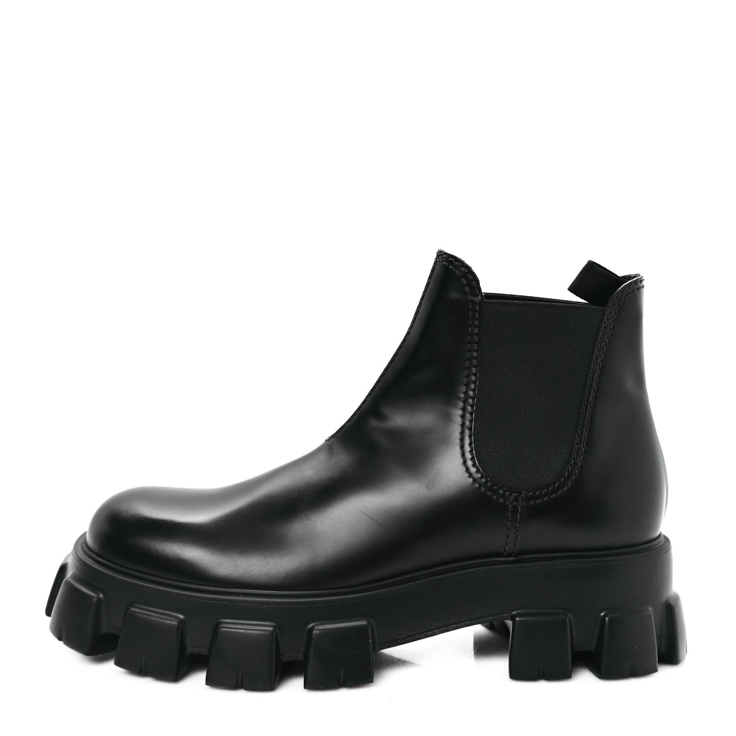 Spazzolato Rois Mens Monolith Chelsea 55mm Ankle Boots 10.5 Black