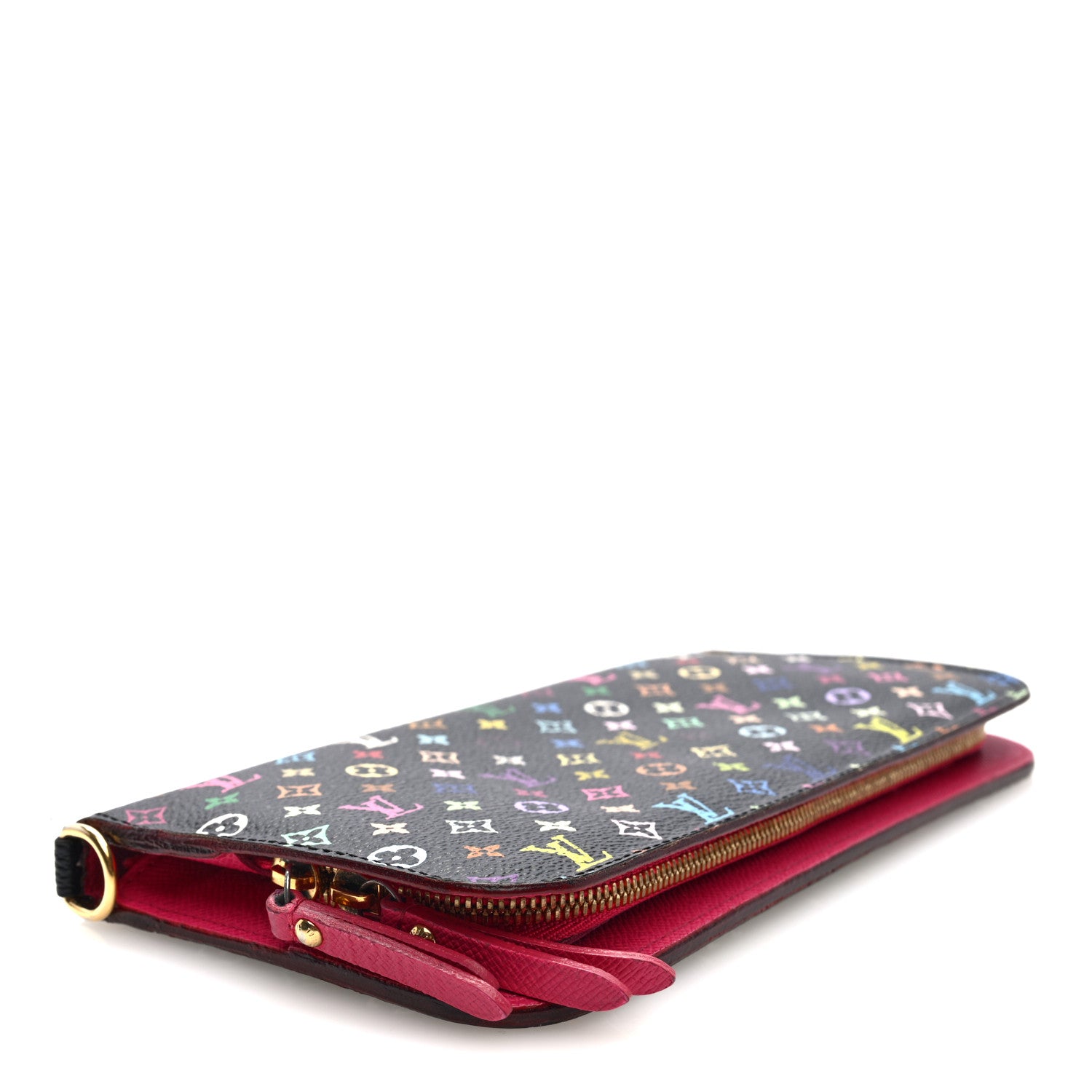Louis Vuitton Monogram Multicolor Insolite Wallet Black Grenade 4 of 7