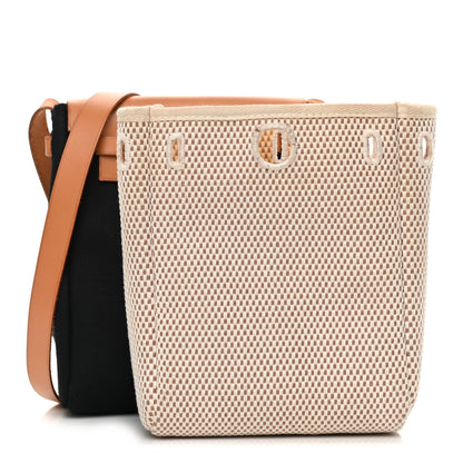 Hermes Toile Vache Calfskin Herbag TPM Natural 2 of 14