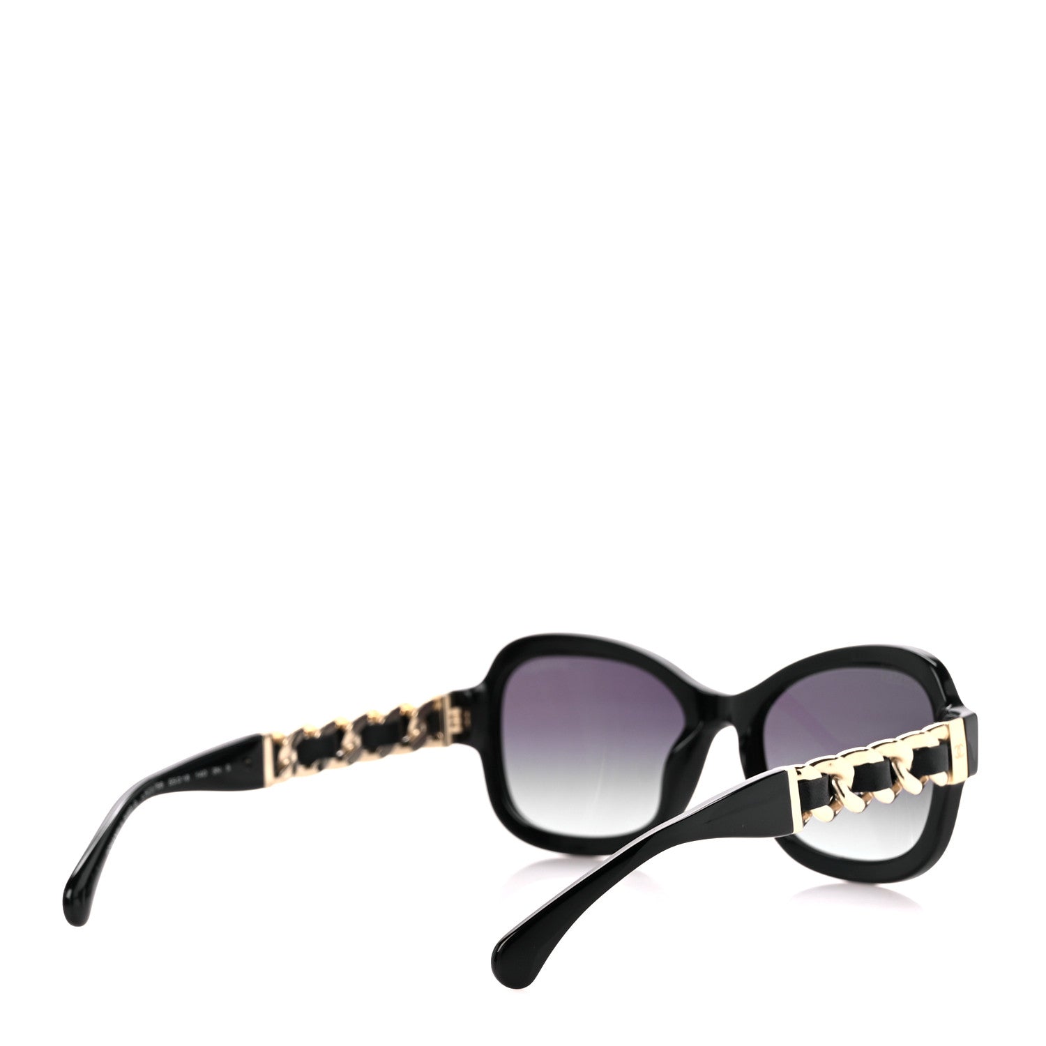Chanel Acetate Chain Sunglasses 5465-Q Black 4 of 8