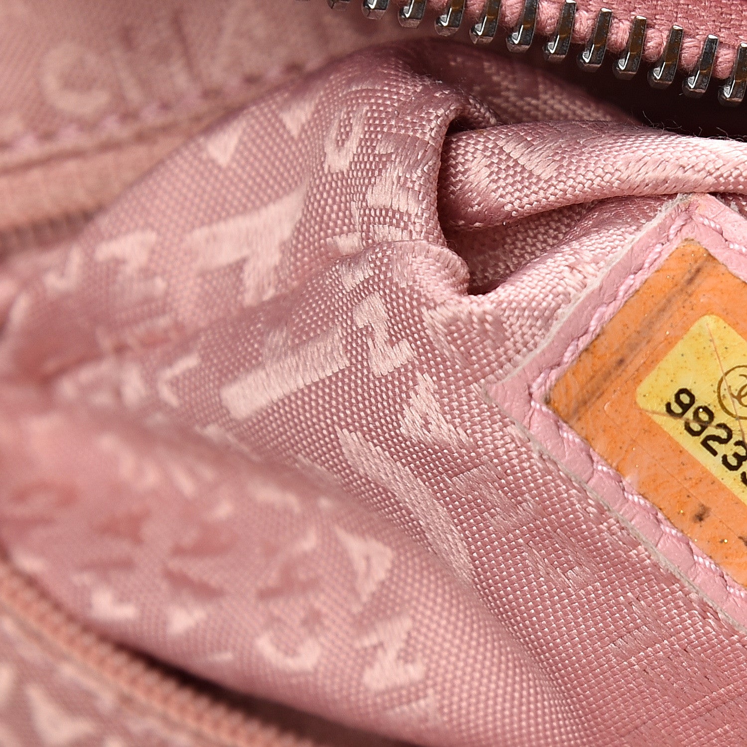 Chanel Caviar Square Stitched Bowler Pink 6 of 8