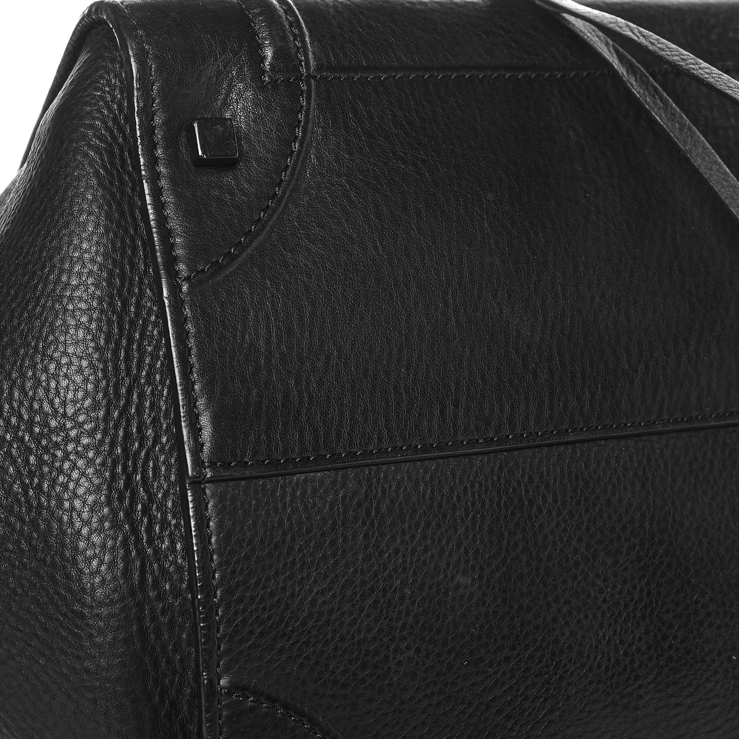 Celine Supple Calfskin Medium Phantom Luggage Black 10 of 17