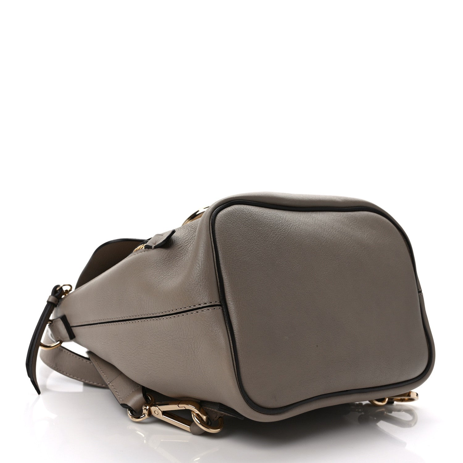 Chloe Suede Calfskin Small Faye Backpack Motty Grey 4 of 11