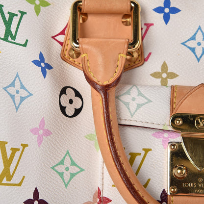 Louis Vuitton Monogram Multicolor Speedy 30 White 7 of 16