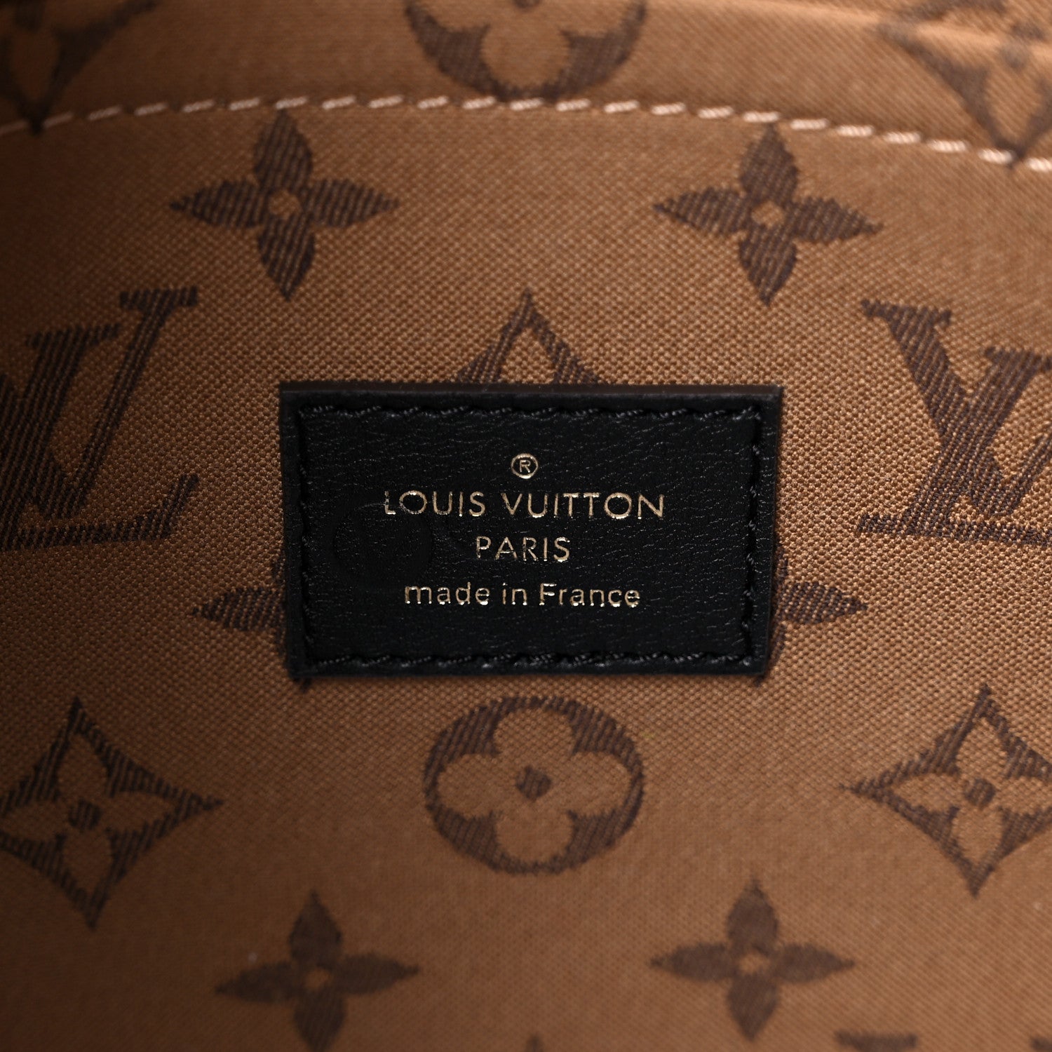 Louis Vuitton Grained Calfskin Cruiser PM Black 6 of 9