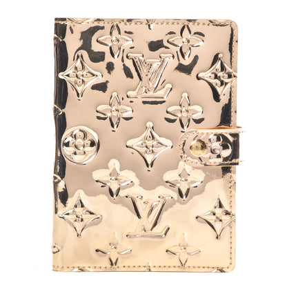 Louis Vuitton Monogram Miroir Small Ring Agenda Gold 1 of 6