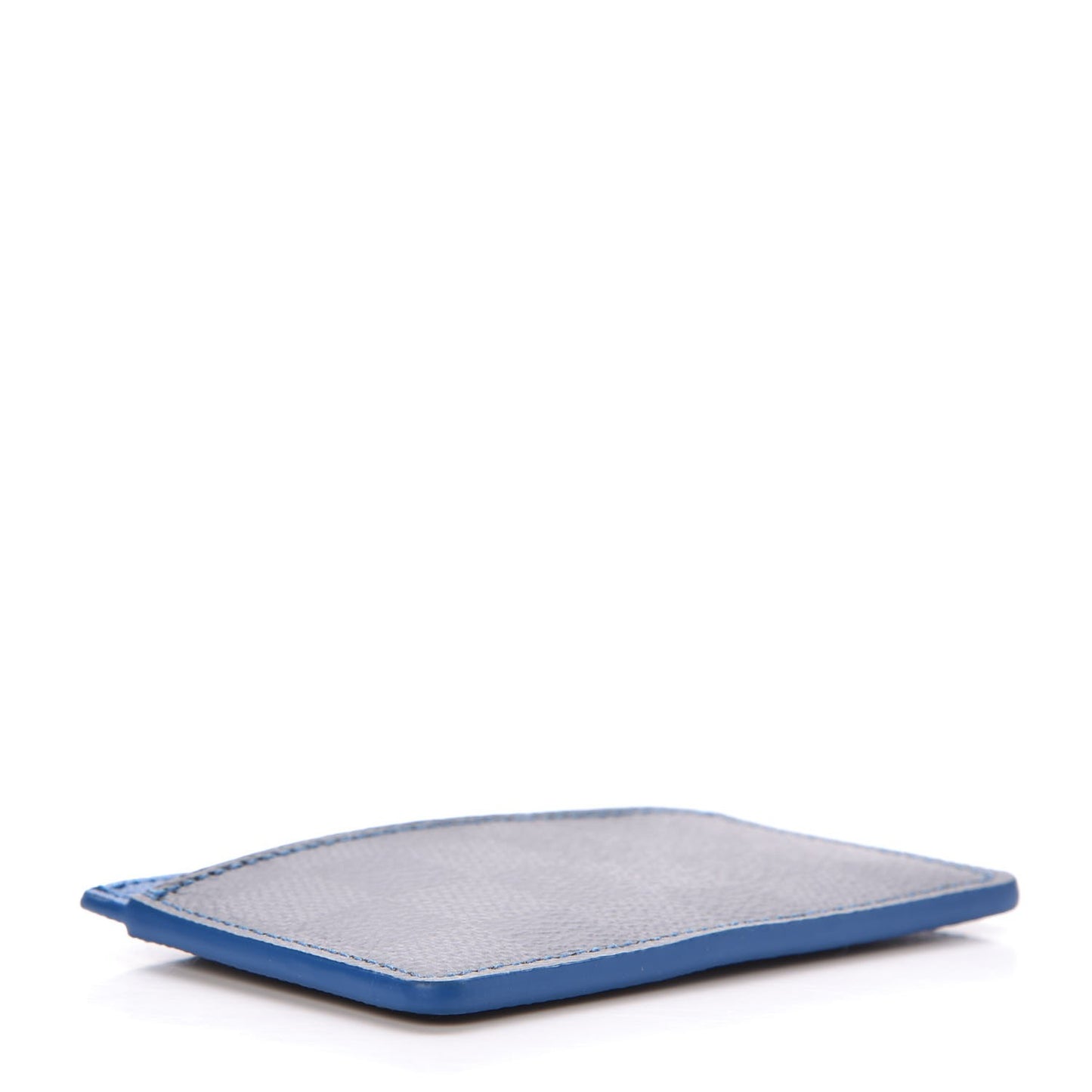Damier Graphite Card Holder Blue