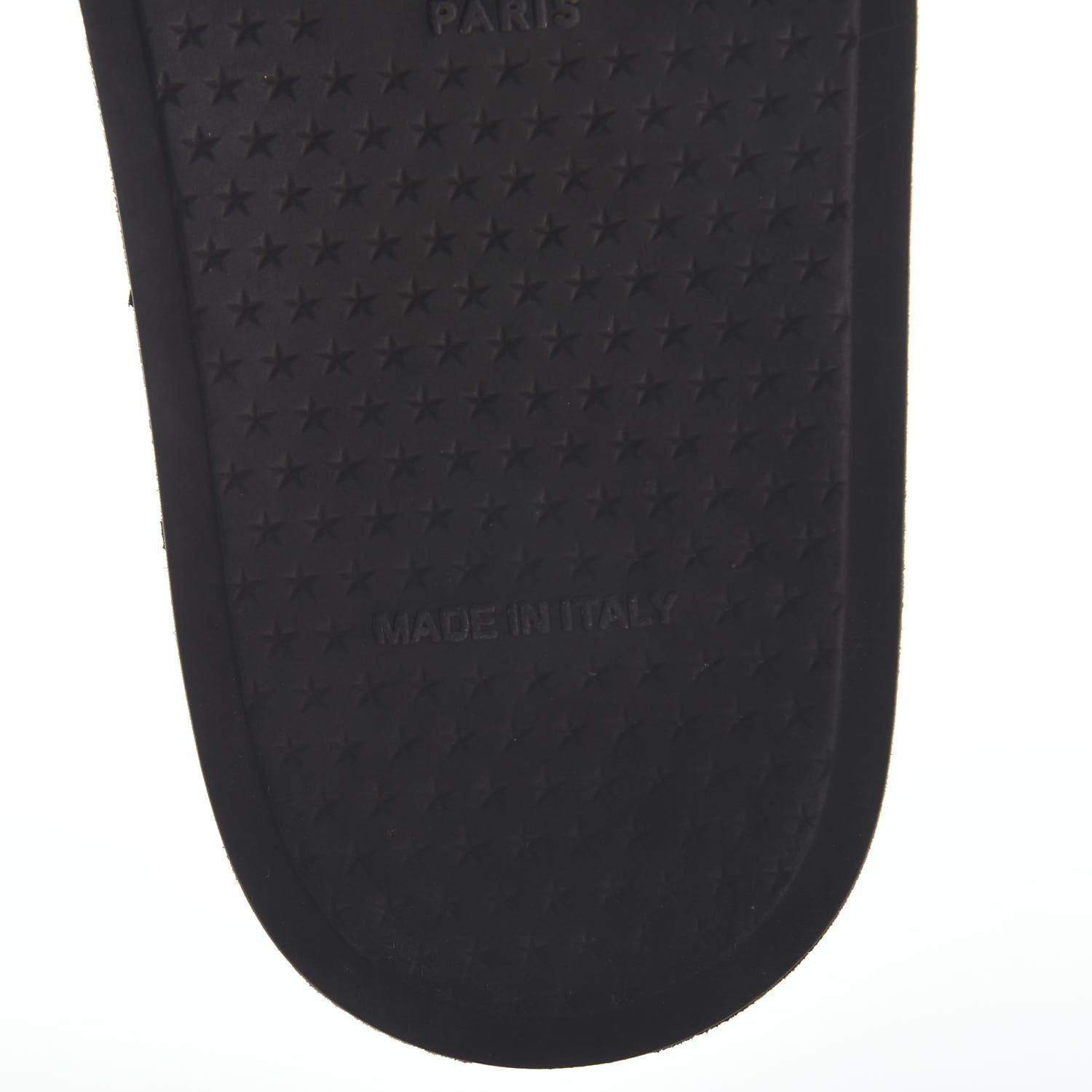 Givenchy Rubber Checkered Logo Pool Slide Sandals 38 Black 5 of 6