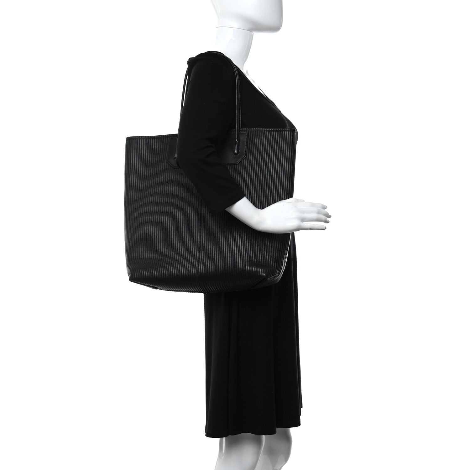 Alexander Wang Calfskin Prisma Skeletal Tote Black 2 of 15