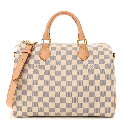 Louis Vuitton Damier Azur Speedy Bandouliere 30 1 of 12