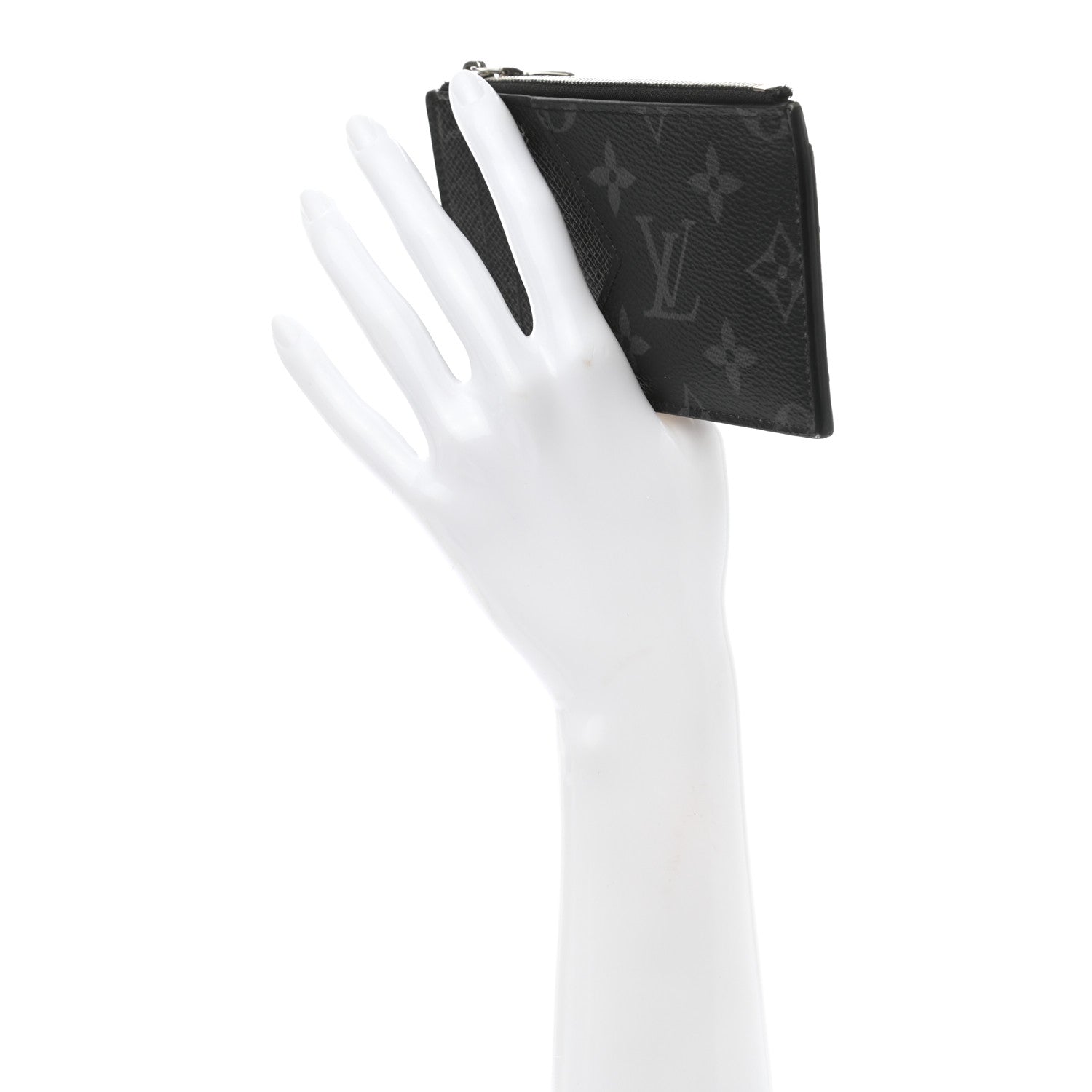 Louis Vuitton Taigarama Coin Card Holder Black 2 of 7