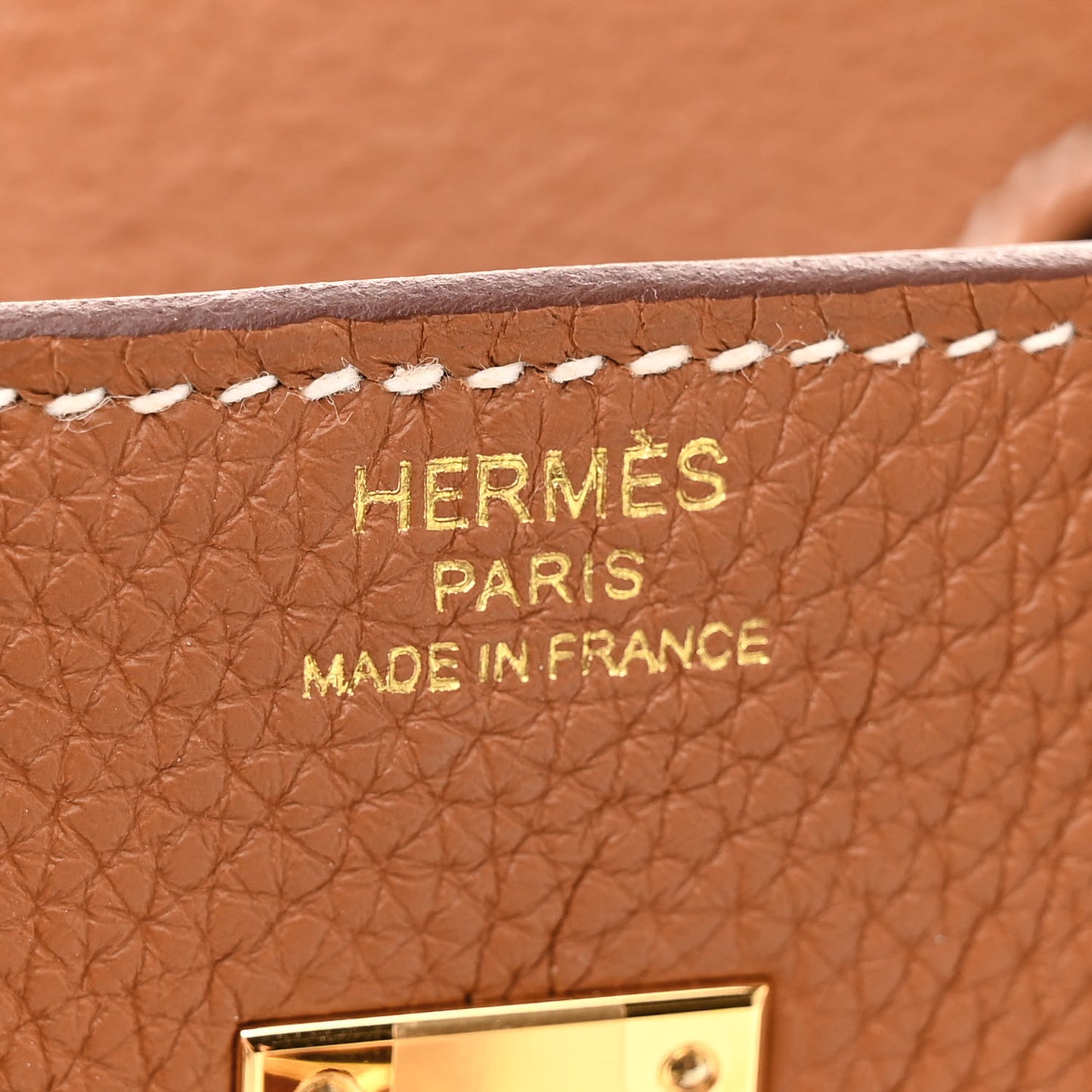 Togo Birkin 25 Gold