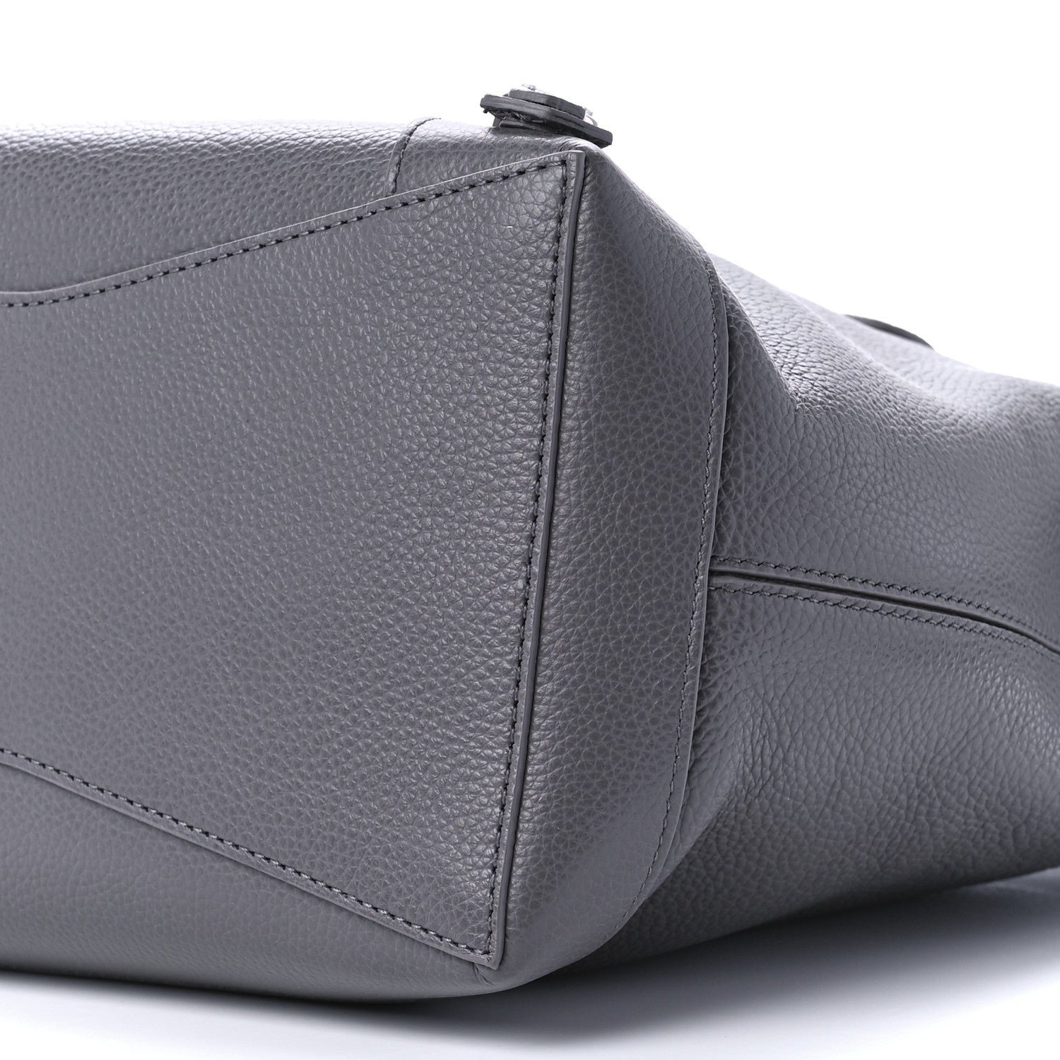 Balenciaga Grained Calfskin Silver Hardware Small Neo Classic Hobo Dark Grey 8 of 8